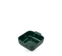 PEUGEOT - Plat Four Carré Appolia 18 cm - En Céramique - Vert Forêt