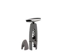 Peugeot Saveurs 200473 Tire-Bouchon avec Coupe-Capsule Zamack Basalte, 17,5 cm