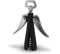 Peugeot - Tire-bouchon à double levier Souverain, Hauteur : 20 cm, Matière : Zamac et ABS, Coloris Noir