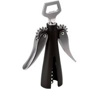 Peugeot - Tire-bouchon à double levier Souverain, Hauteur : 20 cm, Matière : Zamac et ABS, Coloris Noir