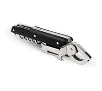 PSP Peugeot Tire-bouchon sommelier Clavelin – Coupe-capsule, décapsuleur, anneau – Noir 14 cm