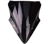 Peukerty Déflecteur de Pare-Brise à Double Bulle Windscreen pour Ninja 650 2017-2019 Accessoires de