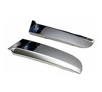 Peukerty Garniture de courroie de porte de voiture chromée C pour 2011-2016 83270-3W010 83280-3W010