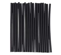 Peukerty Lot de 20 bâtons de colle thermofusible de 200 mm - Noir - 7 mm