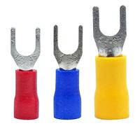 Peukerty Lot de 300 cosses à sertir électriques de type U 22-16 16-14 12-10 AWG