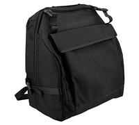 Peukerty Sac de rangement pour accordéon 48 accordéon en tissu Oxford Noir