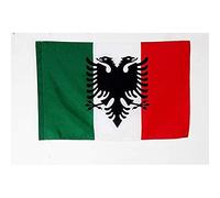 Peuple Arbereshe - Italo-Albanais 90X150Cm Extérieur Drapeaux Lavable Drapeau Paysage Traditionnel Drapeau De Jardin Décoration Pour Pelouse Balcon Maison