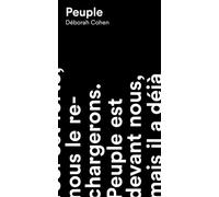 Peuple - Déborah Cohen - Anamosa - broché - Essai