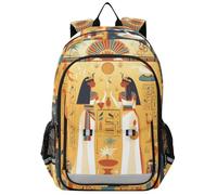 Peuple Égyptien Ancien Art Sac à Dos Enfant Garçons Filles Cartable Réfléchissante Femme Homme Sac école Ordinateur Portable de Voyage