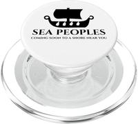 Peuples de la mer - Mème d'histoire méditerranéenne de l'ère Bronze Antique PopSockets PopGrip pour MagSafe