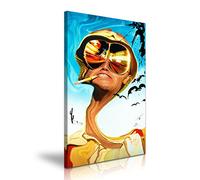 peur et Parano Las Vegas Movie Art mural sur toile imprimé 50 x 76 cm