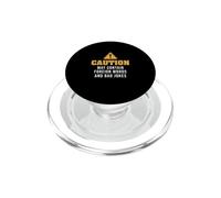 Peut contenir des Mots étrangers et de Mauvaises blagues pour Les professeurs de Langues PopSockets PopGrip pour MagSafe