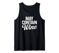 Peut contenir du vin - Amusant Jour de consommation Débardeur