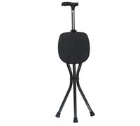 Peut contenir un siège de canne de marche de 440 lb, un tabouret de béquilles de randonnée robuste, en alliage d'aluminium, poignée en arc, antidérapantes, chaises de canne portables pliantes for pers
