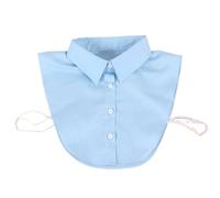 Peut démonter le collier artificiel, Col Amovible Demi Coton for Femme Multicolore Pack De 2(Color5)