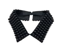 Peut démonter le collier artificiel, Demi Col Détachable Polyester 42-44cm 3 Couleurs 2 Pcs for Femme(Color 3)