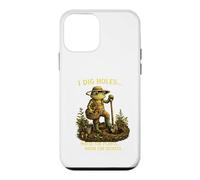 Peut-être pour Les Plantes, Peut-être pour Les Secrets | Retro Frog Gardener Coque pour iPhone 12 Mini