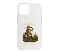Peut-être pour Les Plantes, Peut-être pour Les Secrets | Retro Frog Gardener Coque pour iPhone 14