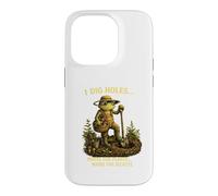 Peut-être pour Les Plantes, Peut-être pour Les Secrets | Retro Frog Gardener Coque pour iPhone 14 Pro