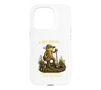 Peut-être pour Les Plantes, Peut-être pour Les Secrets | Retro Frog Gardener Coque pour iPhone 15 Pro