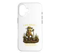 Peut-être pour Les Plantes, Peut-être pour Les Secrets | Retro Frog Gardener Coque pour iPhone 16