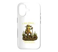 Peut-être pour Les Plantes, Peut-être pour Les Secrets | Retro Frog Gardener Coque pour iPhone 17