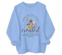 Peut-être que vous avez été créé pour une telle période que ce sweat à capuche peut-être que vous avez été créé pour un tel moment que ce sweat-shirt, Carolina Blue-1, S