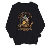 Peut-être que vous avez été créé pour une telle période que ce sweat à capuche peut-être que vous avez été créé pour un tel moment que ce sweat-shirt, Noir 1, M