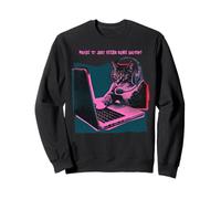 Peut-être qu'il a Juste Besoin de Catnip Funny Gamer Cat Sweatshirt