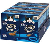 [Peut être servi frais pour l'été] Felix Soupe Sélection de poissons 48x48 g