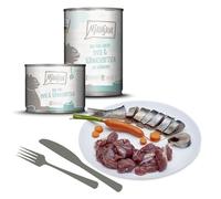 [Peut être servi frais pour l'été] MjAMJAM Duo de nourriture humide pour chat canard poisson carotte 400 g