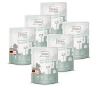 [Peut être servi frais pour l'été] MjAMjAM Duo Quetschie Nourriture humide pour chat Veau Hareng 300 g x 6