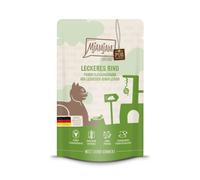 [Peut être servi frais pour l'été] MjAMJAM Quetschie Pur aliment humide pour chat au bœuf 125 g
