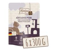 [Peut être servi frais pour l'été] MjAMjAM Quetschie Pur Nourriture humide pour chat cheval 300 g x 6