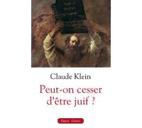 Peut-on cesser d'être juif ?: A propos de Shlomo Sand, de ses livres et de l'usage qui en est fait