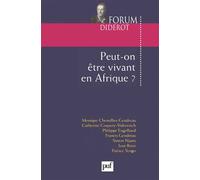 Peut-on être vivant en Afrique ? - Pierre Fédida - Puf - Poche - Essai