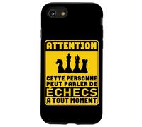 Peut Parler de Échec échiquier Joueur d'Échecs Chess Drôle Coque pour iPhone SE (2020) / 7/8