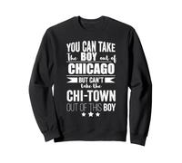 Peut Sortir Le garçon de Chicago State Chi-Town Pride Proud Sweatshirt
