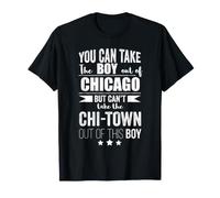Peut Sortir Le garçon de Chicago State Chi-Town Pride Proud T-Shirt