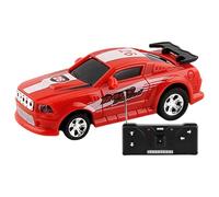 Peut Voiture De Course Télécommandée,Voiture Télécommandée | télécommandée pour avec barrages routiers | Jouet de voiture de course de simulation de canettes, petite voiture RC cool pour garço