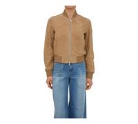 Peuterey - Choisya Suede Bomber - Femme - Vestes - Beige - Taille: 42 FR
