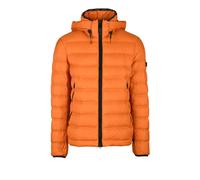 Peuterey - Doudoune avec fermeture éclair et plumes - Homme - Vestes - Orange - Taille: XL
