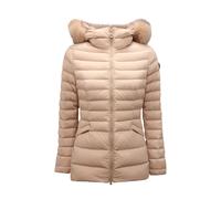 Peuterey - Doudoune Derly avec Bordure en Fourrure - Femme - Vestes - Beige - Taille: 36 FR