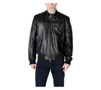 Peuterey - Élégante Veste en Cuir pour Homme - Homme - Vestes - Noir - Taille: L