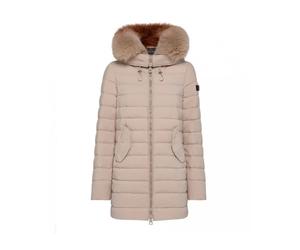 Peuterey - Itoka ML FUR - Femme - Vestes - Beige - Taille: 36 FR