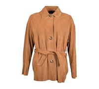 Peuterey - Machuca Suede - Femme - Vestes - Brun - Taille: 34 FR