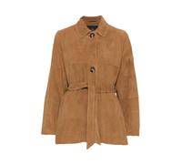 Peuterey - Machuca Suede Leather Jacket - Femme - Vestes - Brun - Taille: 44 FR