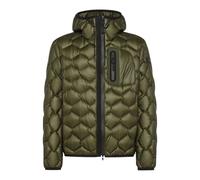 Peuterey - Manteau Vert Géométrique Puffer - Homme - Vestes - Vert - Taille: XL