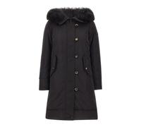 Peuterey - Parka Cassat MFC à Fourrure - Femme - Manteaux - Noir - Taille: 40 FR