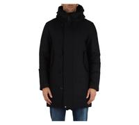 Peuterey - Parka matelassée à capuche avec duvet - Homme - Vestes - Bleu - Taille: M